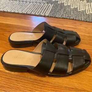 Madewell Fisherman Mules- size 7